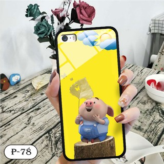 Ốp kính in hình cute Iphone 5