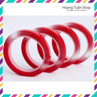 Băng dính 2 mặt siêu chắc trong suốt giấu đường keo