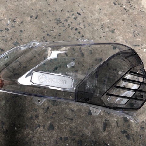 Ốp bầu lọc gió (Pô E), ốp pô Air SH 2020 trong suốt nhựa PC cao cấp Zhi.pat chính hãng