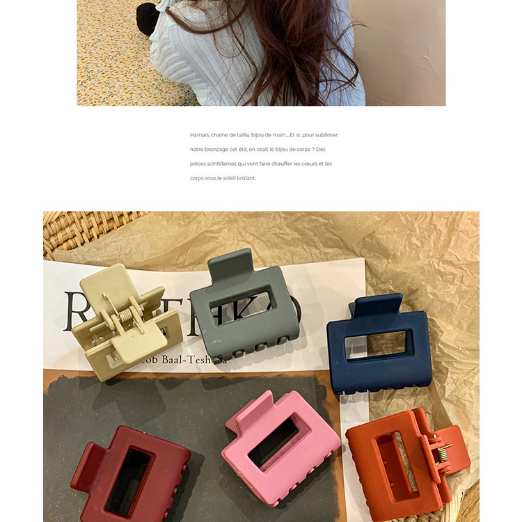 Kẹp tóc thiết kế đơn giản phong cách retro thời trang cho nữ