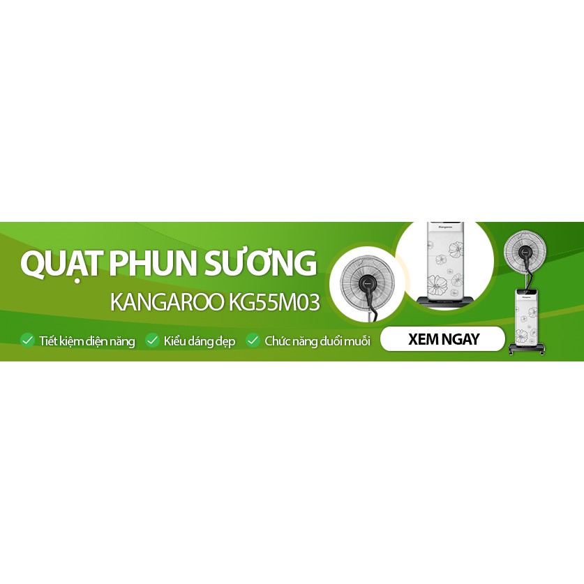 Quạt phun sương Kangaroo KG55M03 chính hãng