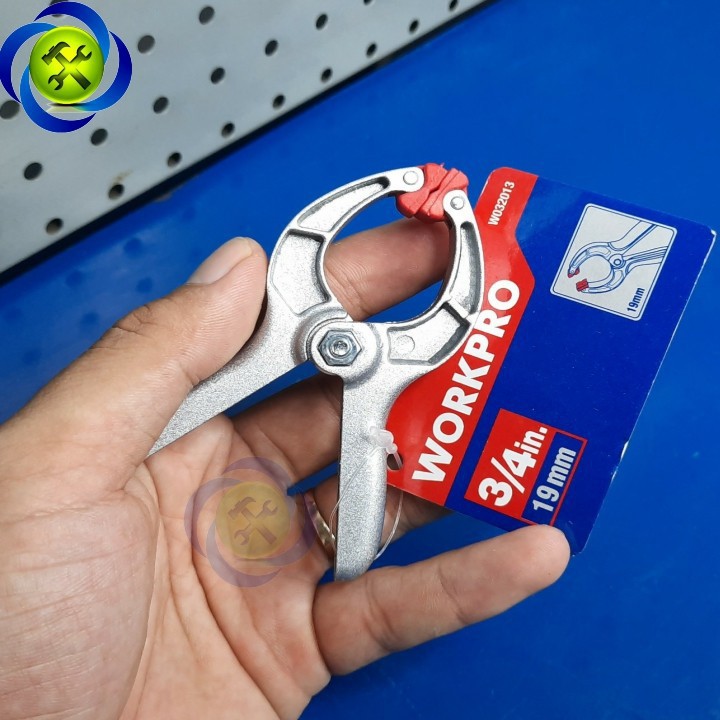 Kẹp nhôm WORKPRO W032013 loại 19mm vật liệu nhôm