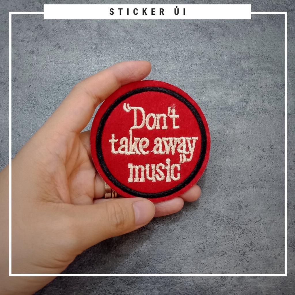 Sticker Ủi Thêu Quần Áo CÓ SẴN KEO ỦI, sticker dán quần áo dùng làm miếng dán vá Quần Áo,vá áo phao, trang trí quần áo