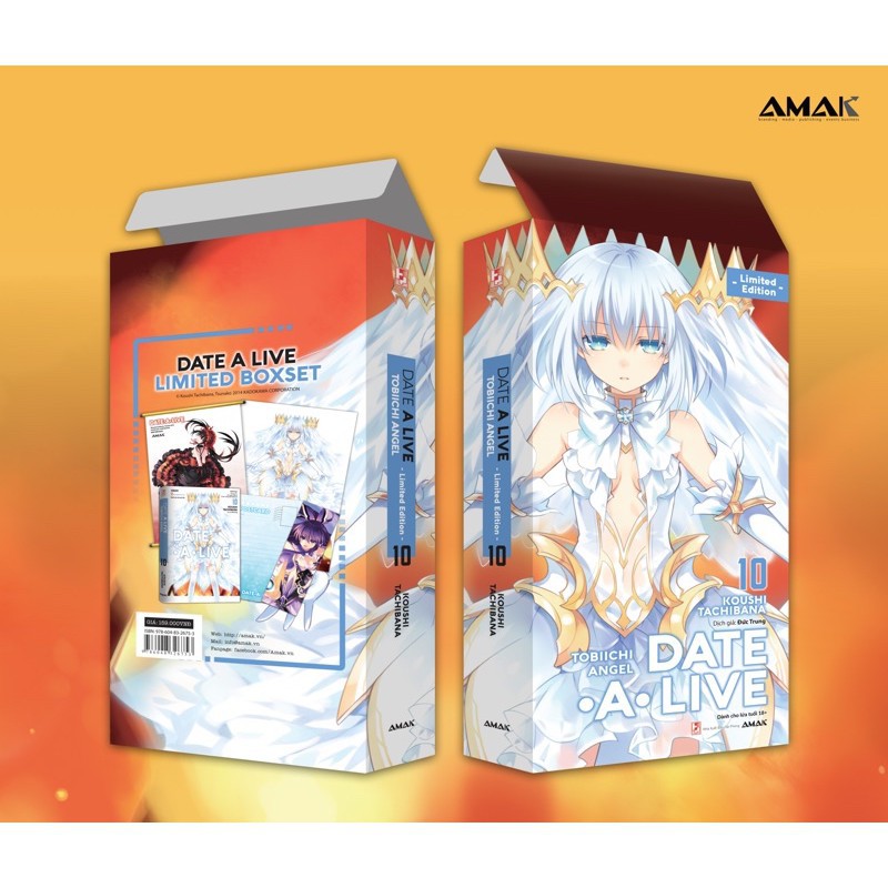 Sách -  Date a live 10 bản boxset