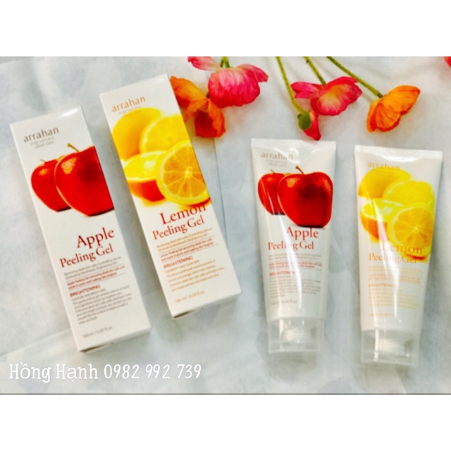 Tẩy tế bào chết trắng da ARAHAN