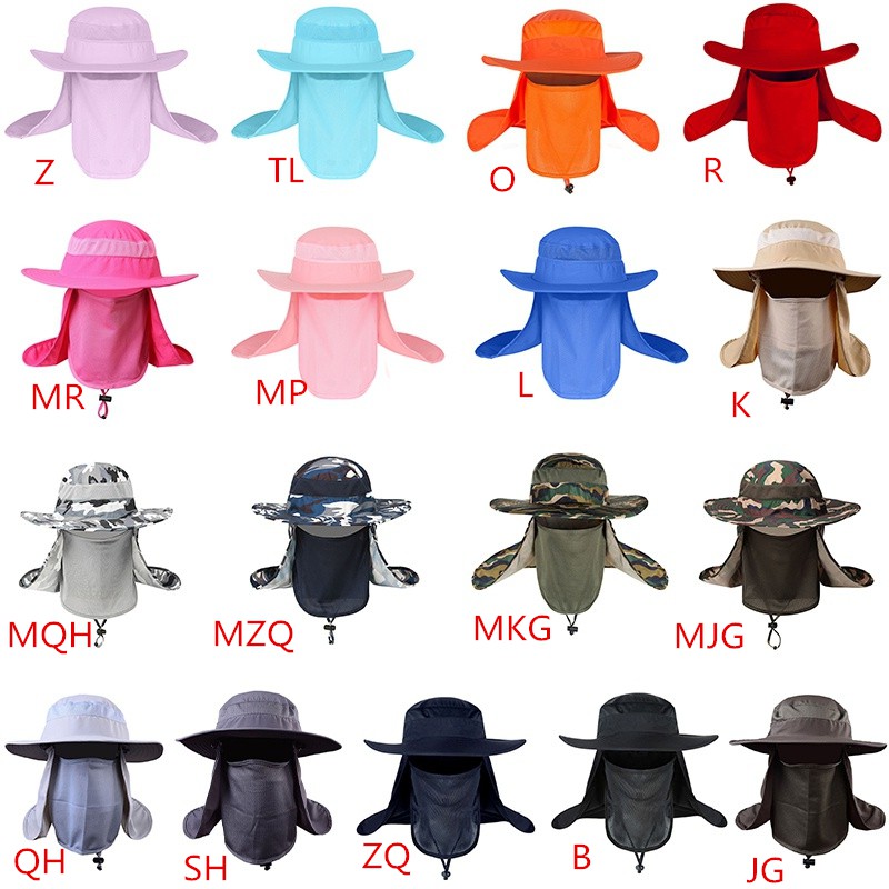 Mũ câu cá chống tia UV đa năng tiện lợi