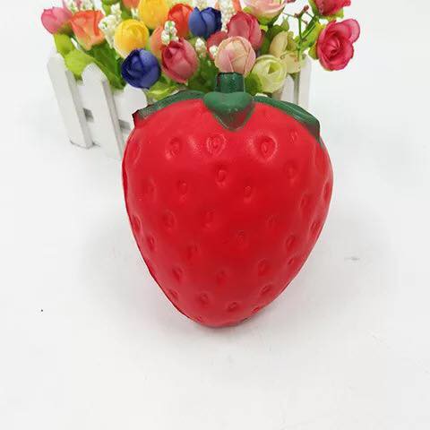 Quả dâu tây squishy đồ bóp mềm -nhiều màu