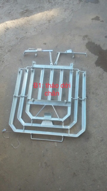 Giá chở hàng xe máy loại dày