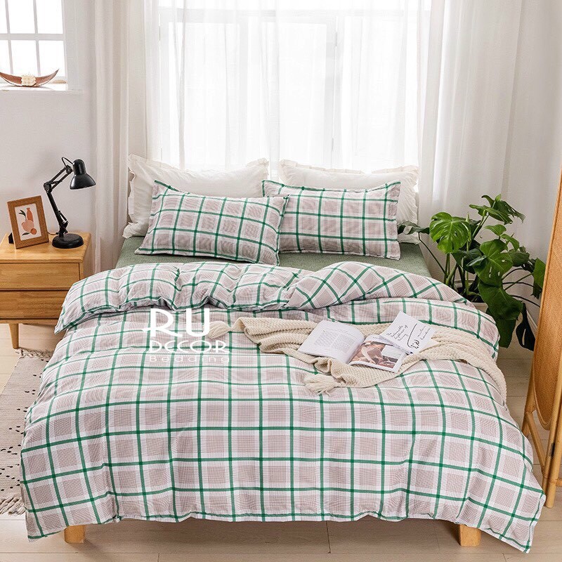 Chăn ga gối drap giường rudecor chất cotton poly mềm, mịn an toàn cho da trẻ nhỏ