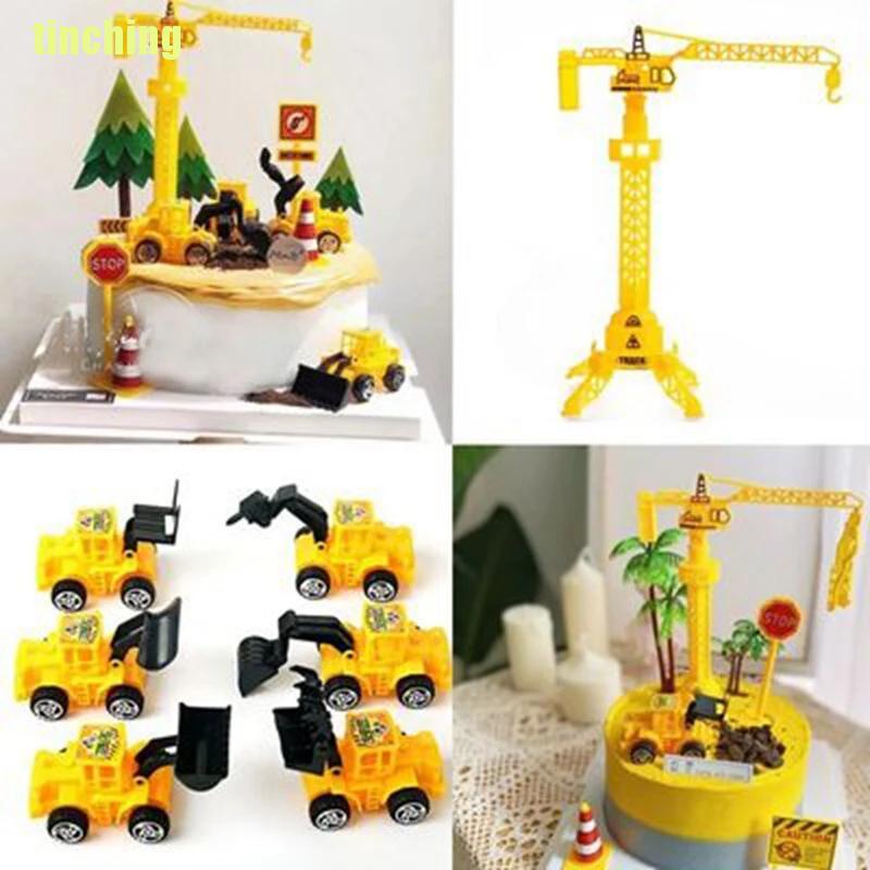 Phụ Kiện Bánh Xe Trang Trí Xây Dựng Hình Chim Hạc