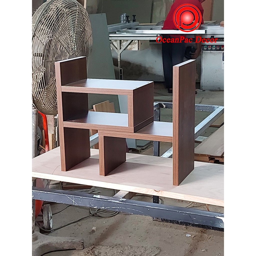 Kệ Sách Gỗ Mini Lắp Ghép Để Bàn Học (48x17x35 cm)  MS:031 | BigBuy360 - bigbuy360.vn