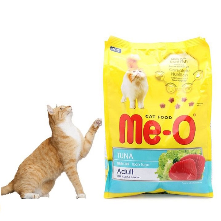 Thức ăn cho mèo ME-O Adult 350gr 3 vị hạt khô thơm ngon cho mèo trưởng thành DACOTE