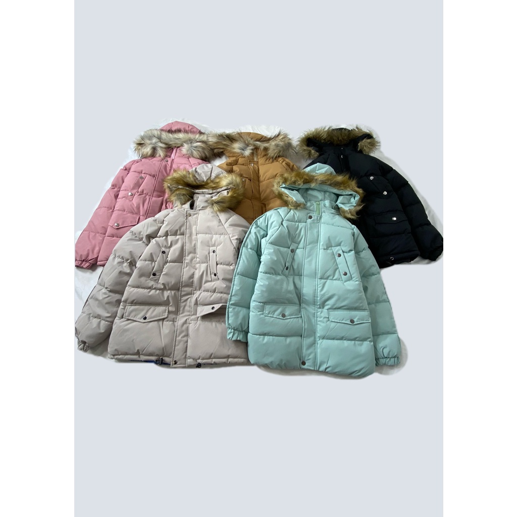 Áo Phao Đại Hàn Có Mũ Dáng Rộng Đẹp Phong Cách | BigBuy360 - bigbuy360.vn