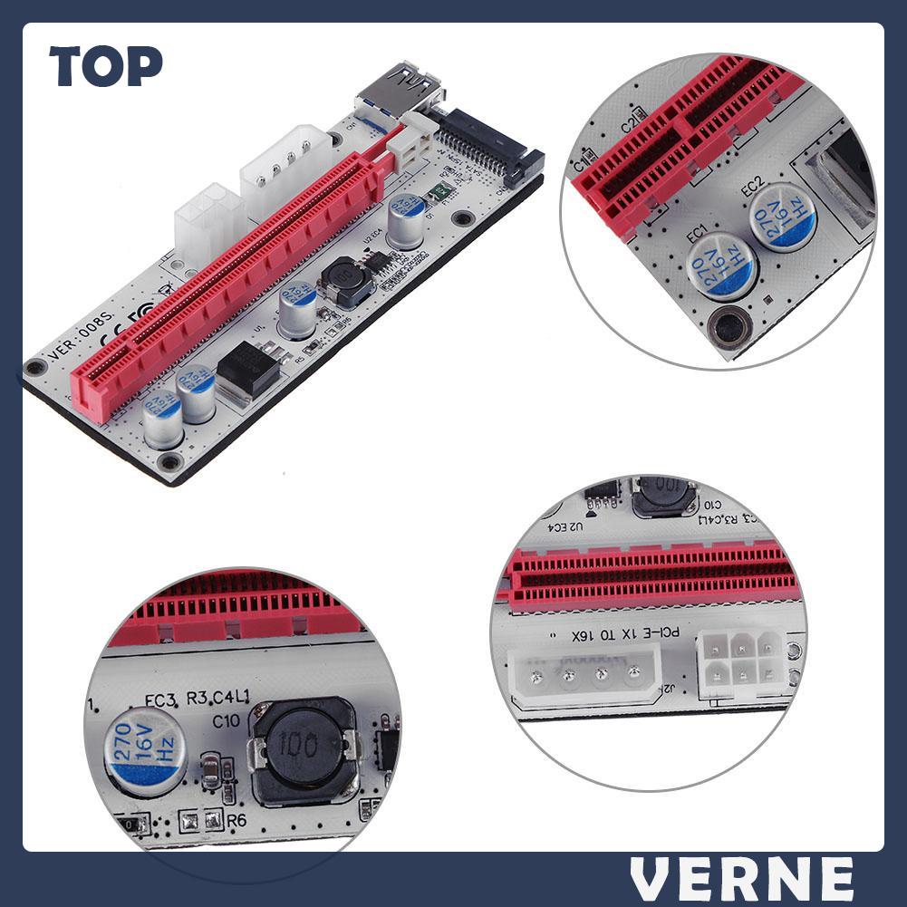 Card Đồ Họa 3 Cổng Pci-E 1x Sang 16x Cho Eth Btc Mining | BigBuy360 - bigbuy360.vn