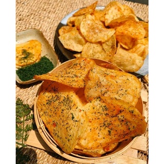 Khoai tây lắc trứng muối, khoai tây lắc rong biển hủ 200gr