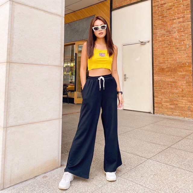 CÓ VIDEO CẬN CHẤTQuần Suông LongPant Basic Nỉ Bông