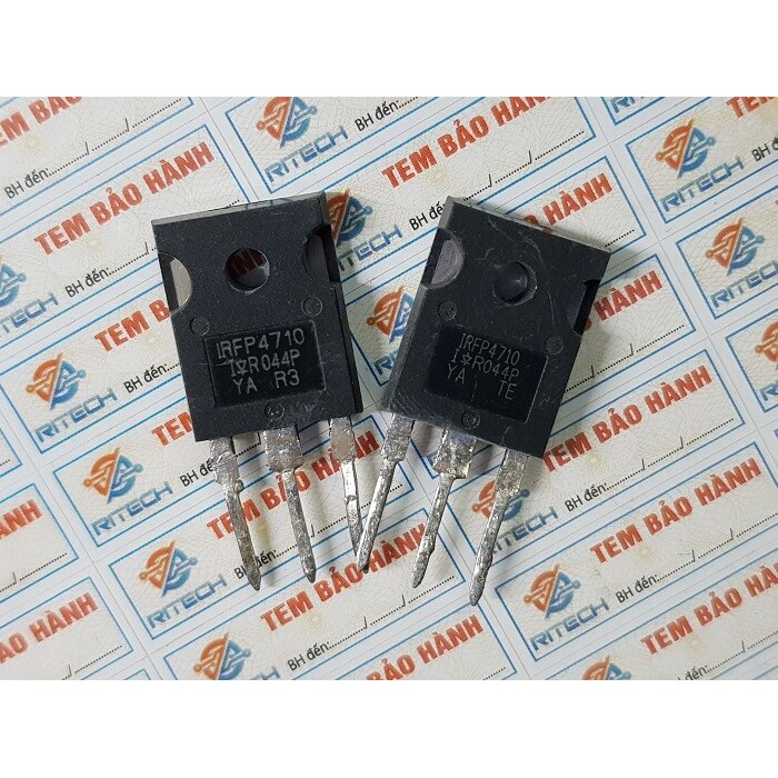 [Combo 2 chiếc] IRFP4710 Mosfet Kênh-N 100V/72A TO-247 Tháo Máy