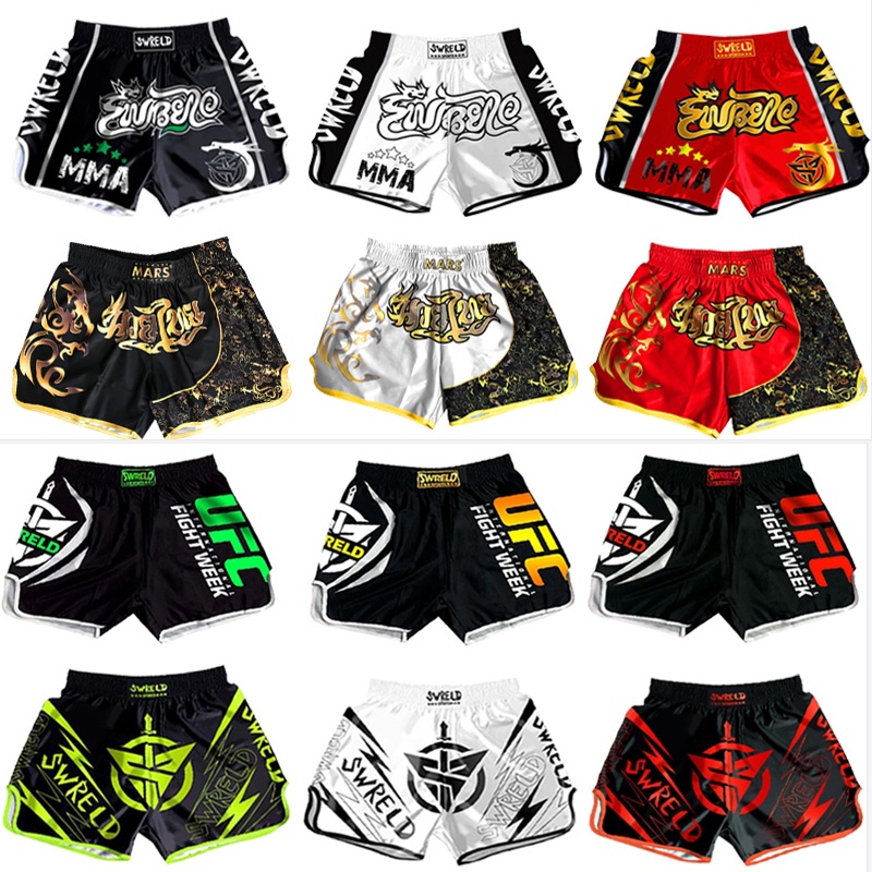 Quần Short TậP Boxing / Muay TháI + QuầN NgắN Cho Nam Và Nữ