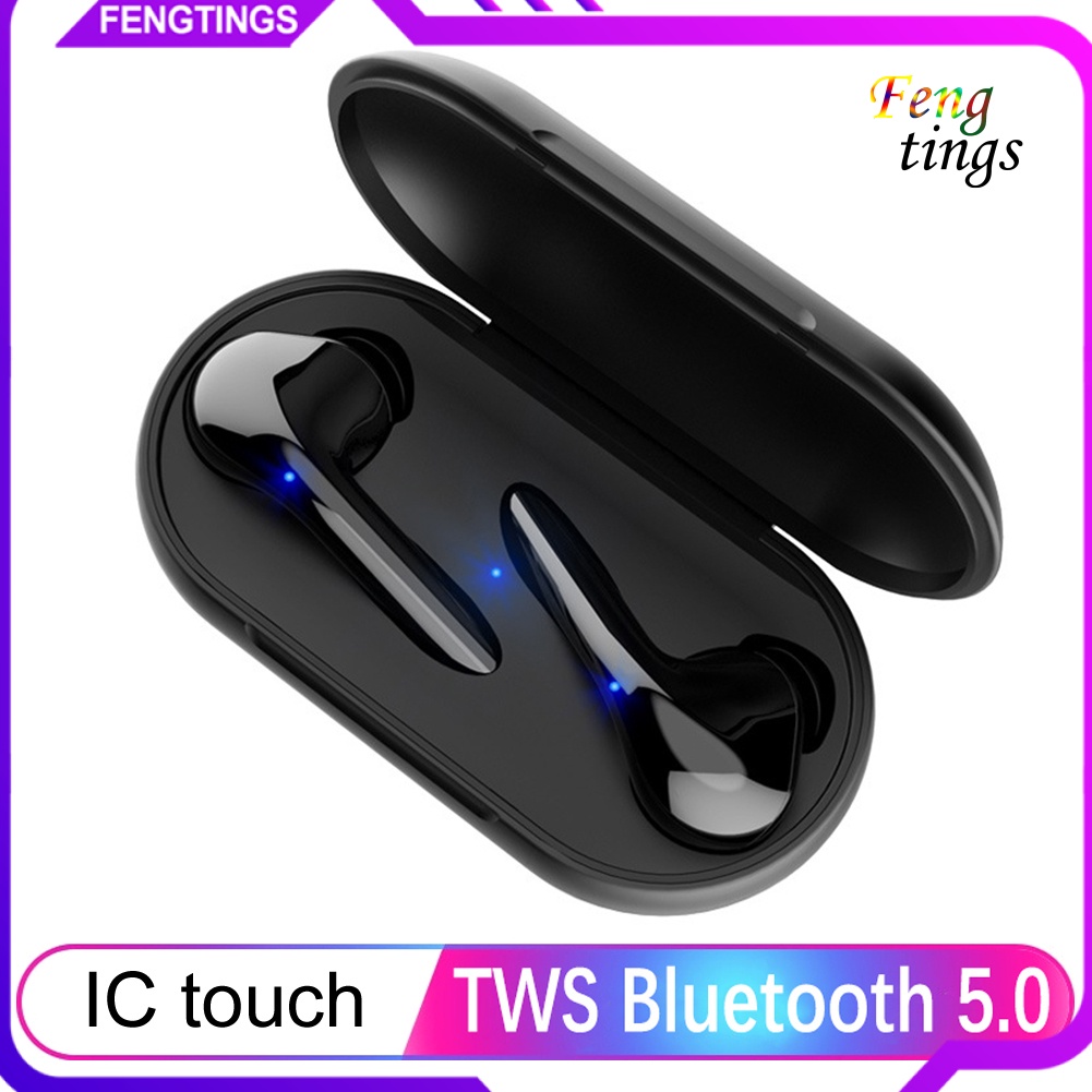 【FT】TWS M6S Bluetooth 5.0 Wireless Headphone Touch Control In-ear Sports Earphone