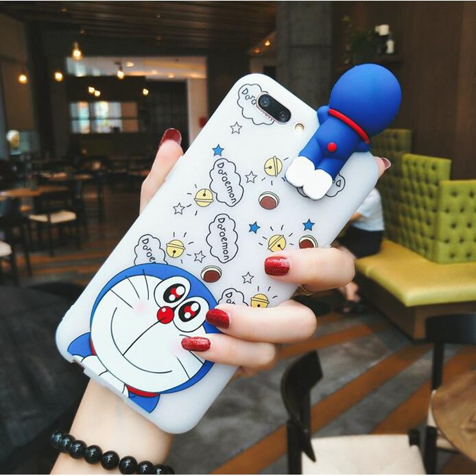 Ốp điện thoại in Doraemon dễ thương có hình 3D cho Oppo A37/77/83/57/59/73/79/33/3 R9 Neo7/9 F3/5/1s