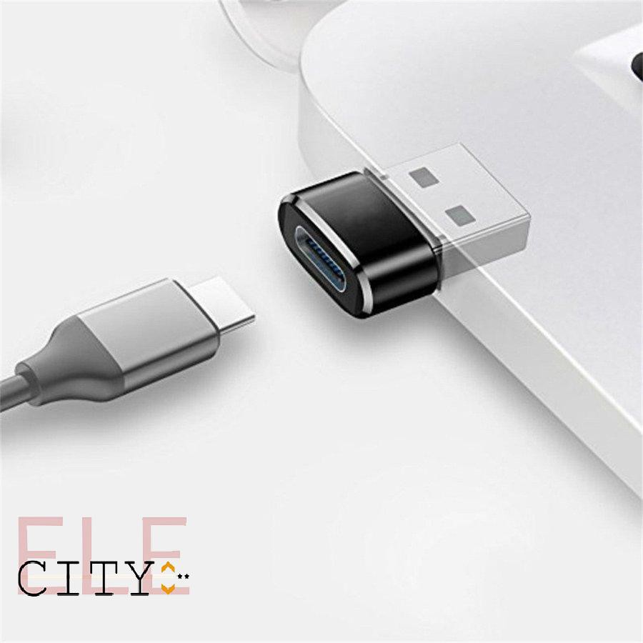 Adapter 107ele Adapter Usb 3.0 Male Sang Female Type / C Otg Usb3.0 A Cho Macbook