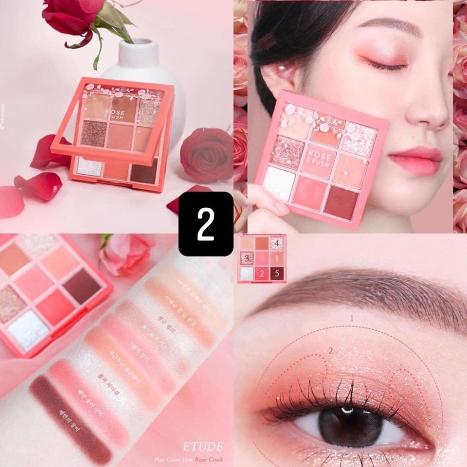 CÓ BILL - Phấn mắt ETUDE HOUSE ROSE CRUSH