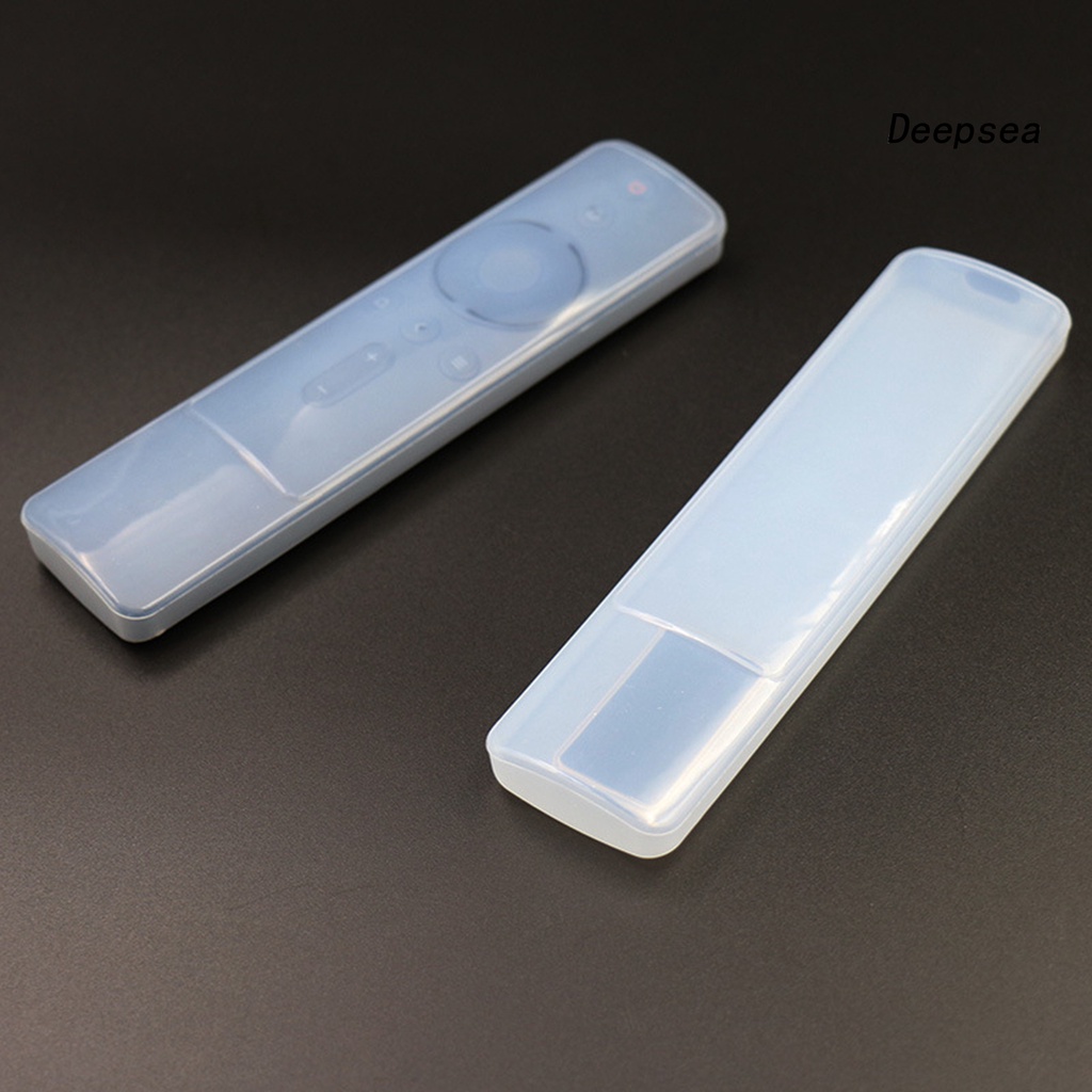 Ốp Silicon Mềm Siêu Mỏng Trong Suốt Cho Điều Khiển Từ Xa Xiaomi 4A / C / S TV
