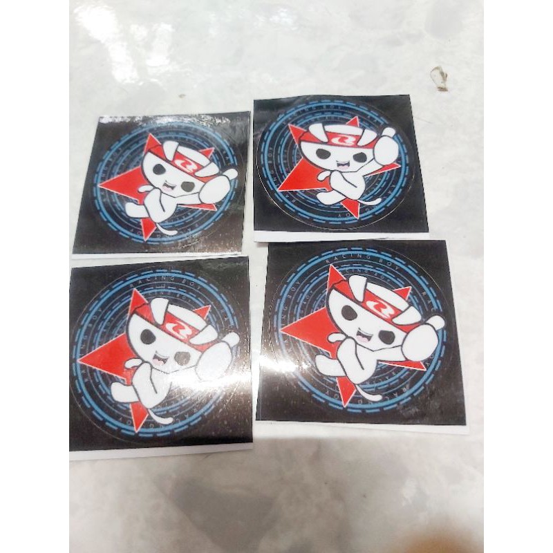 Tem Decal RCB Kiểu Mới Hình Tròn Dán Xe, Điện Thoại,  Nón