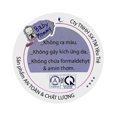 Tã dán trắng Babymommy size S (cho bé 4 - 8kg) - màu ngẫu nhiên