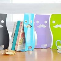 Giá chặn sách hình mặt cười