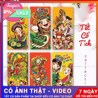 [RẺ VÔ ĐỊCH] [ĐƯỢC CHỌN MẪU] Combo 100 Bao Lì Xì Giá Sỉ 2020 (có clip + ảnh thật)