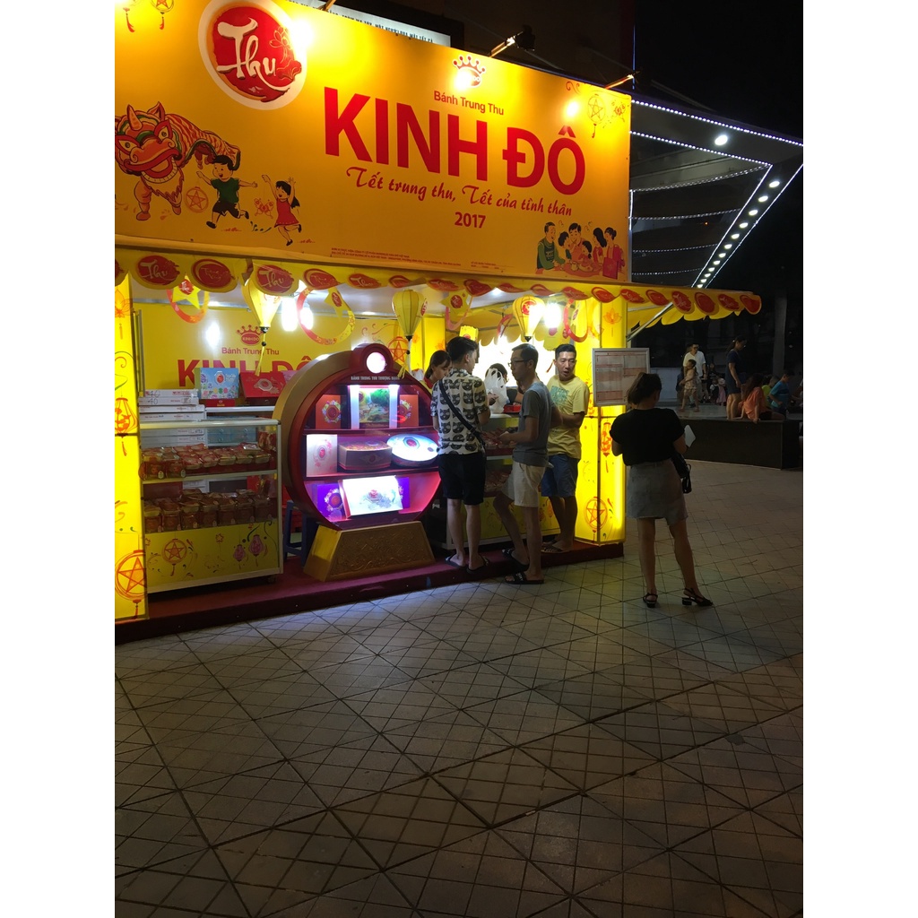 Bánh trung thu kinh đô Nướng Dẻo 1 trứng 150g -Thập cẩm trà xanh lá dứa Jambon Gà quay sàu riêng đậu đỏ lạp xưởng sen..