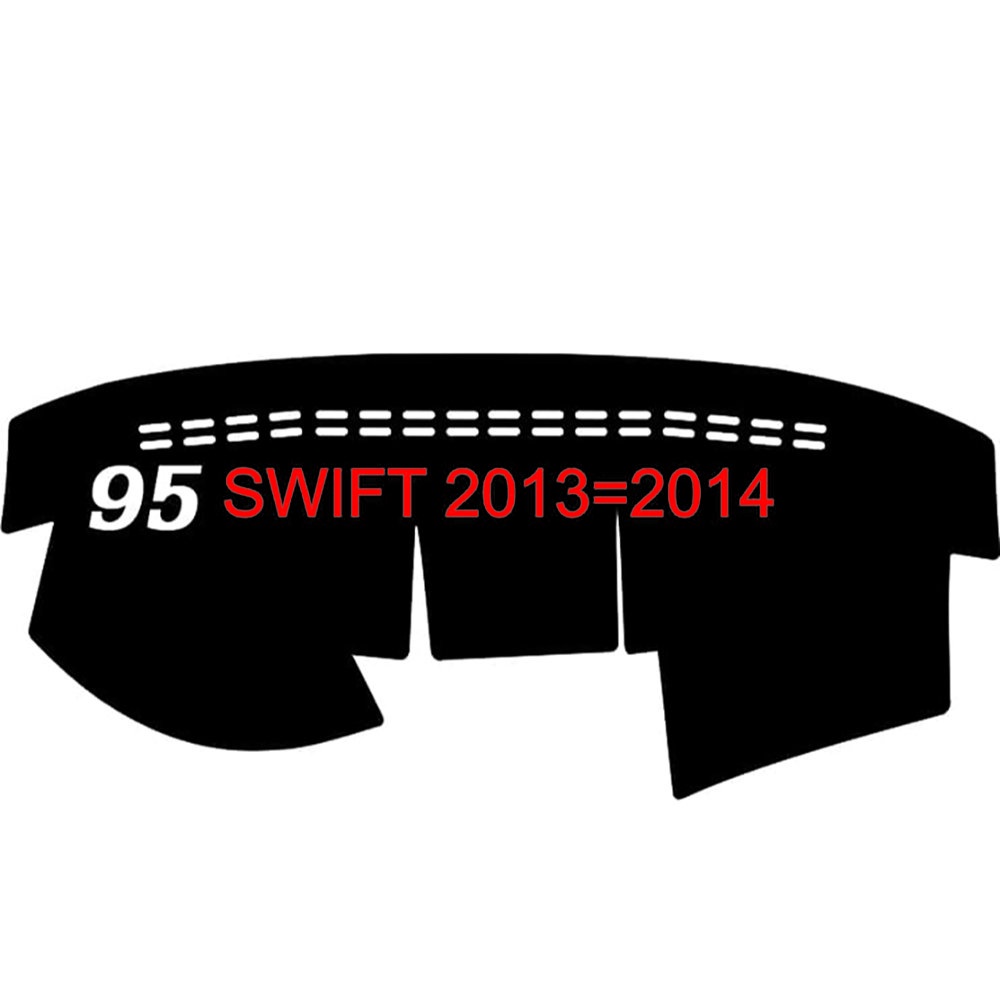 Thảm Taplo xe Suzuki Swift từ năm 2013 đến năm 2016 chất liệu Nhung lông cừu hoặc Da Carbon