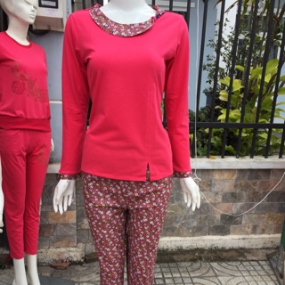 Combo 2 bộ mặc nhà của chị Ngọc Bích
