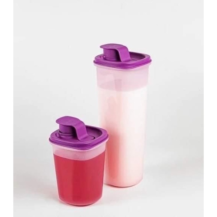 SET 2 BÌNH Ezy Pour NẮP TÍM TUPPERWARE VIỆT