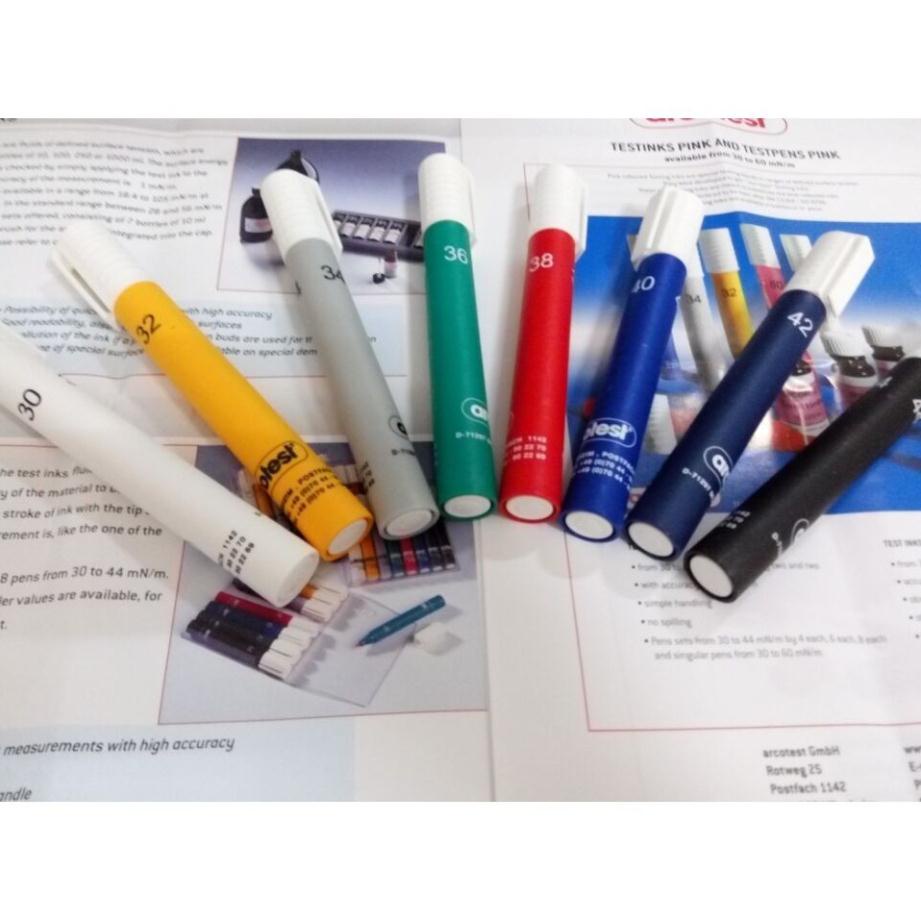 Bút kiểm tra năng lượng bề mặt Dyne test pen Arcotest