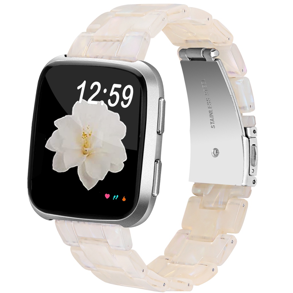 WinOne Dây Đeo Thay Thế Bằng Inox Cho Fitbit Versa / Versa 2 / Versa Lite / SE, Dây đeo bằng nhựa bằng thép không gỉ Vòng đeo tay thay thế Dây đeo cho Fitbit Versa / Versa 2 / Versa Lite / SE Strap