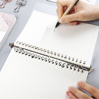 Sổ còng sắt bìa nhựa Basic A5, 120 trang
