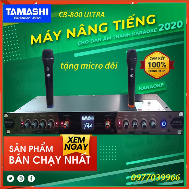 [Mã 155ELSALE giảm 7% đơn 300K] [kèm micro đôi] Máy Nâng Tiếng cb 800 hàng chính hãng