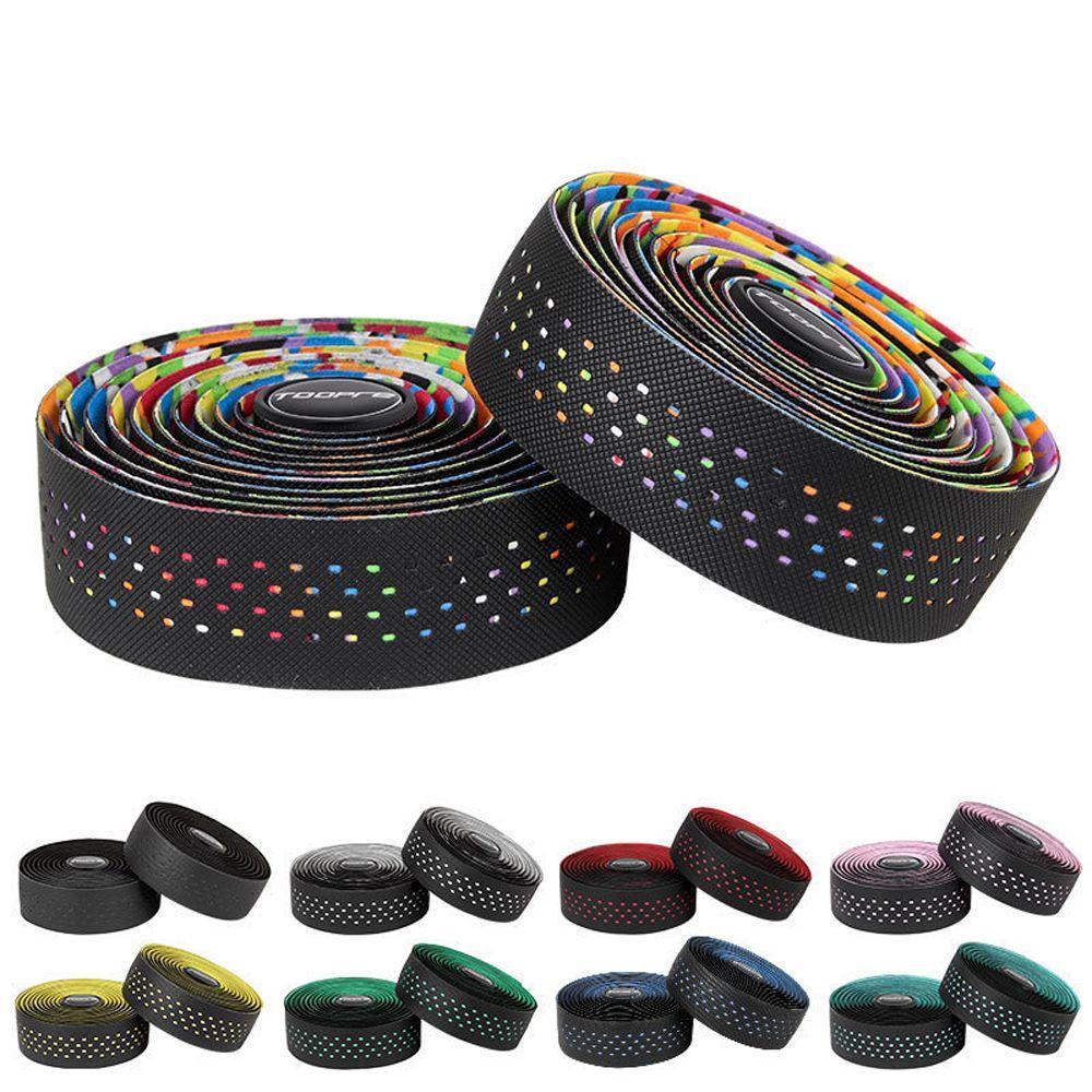 1 Cặp Băng Quấn Tay Lái Xe Đạp VANES1 Bằng EVA PU Chống Rung Nhiều Màu Chống Trượt