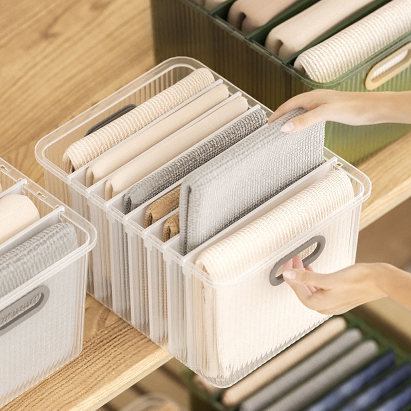 Hộp Đựng Quần Áo 5 / 8 Ngăn Đa Năng Tiện Dụng