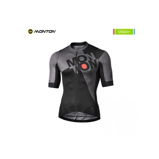 Áo đạp xe Monton Checkmate Black Gray 11207