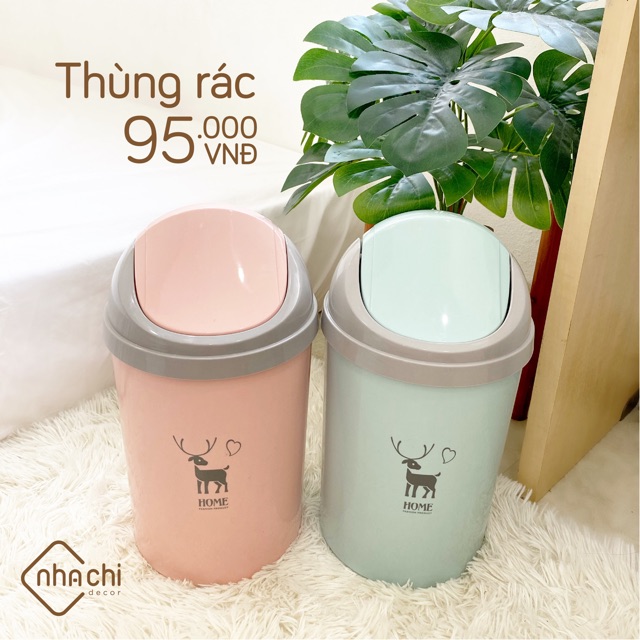 Thùng rác xinh xắn