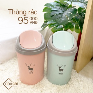 Thùng rác xinh xắn