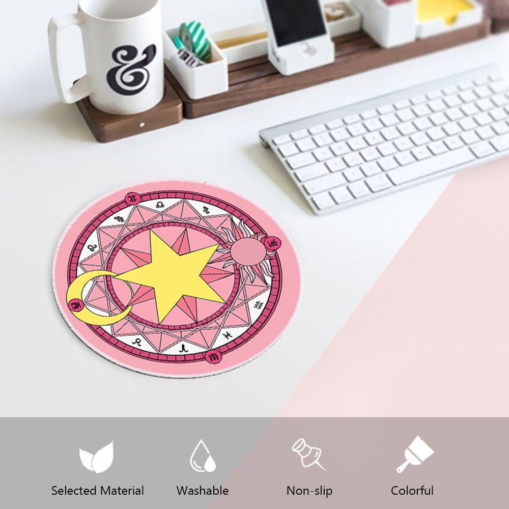 Tấm Lót Chuột Và Bàn Phím Chống Trượt In Hình Hoạt Hình Dành Cho Gia Đình Văn Phòng