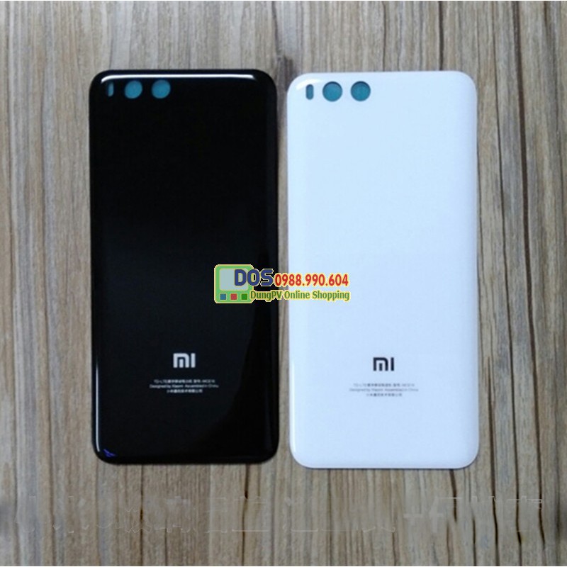 Thay Nắp lưng Xiaomi Mi6, vỏ sau, nắp pin Xiaomi Mi6