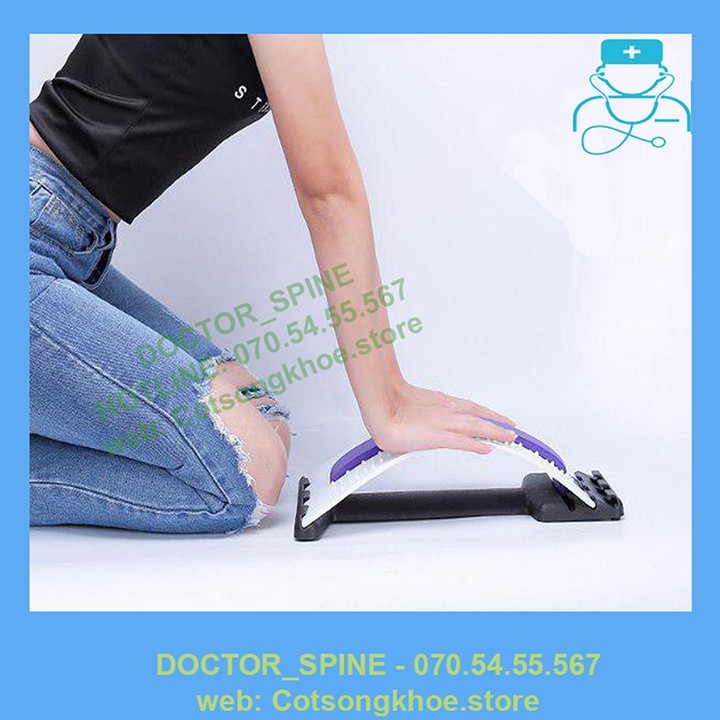 Khung Nắn Chỉnh Cột Sống Doctor spine- Phiêm Bản Cải Tiến Với 10 Điểm Nam Châm (Mẫu Không Có Túi Chườm)