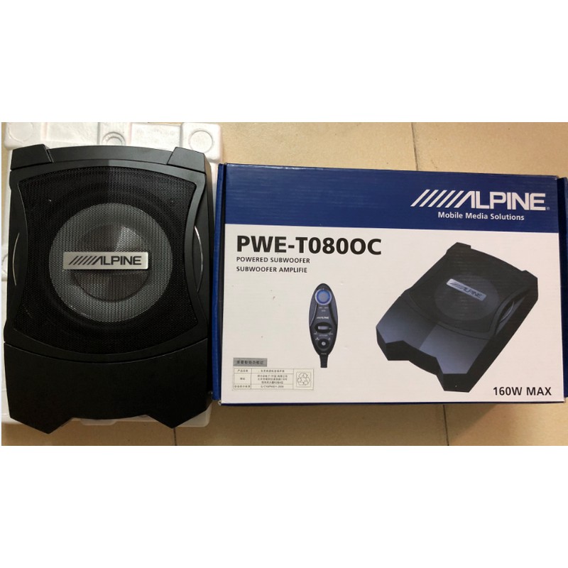 Sub siêu trầm Alpine PWS-T0800C
