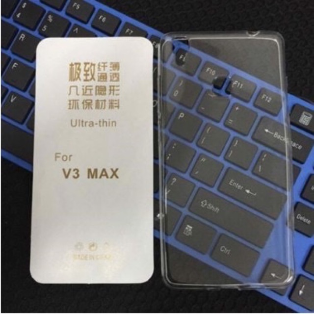 Ốp lưng Silicon trong suốt Vivo V3 Max