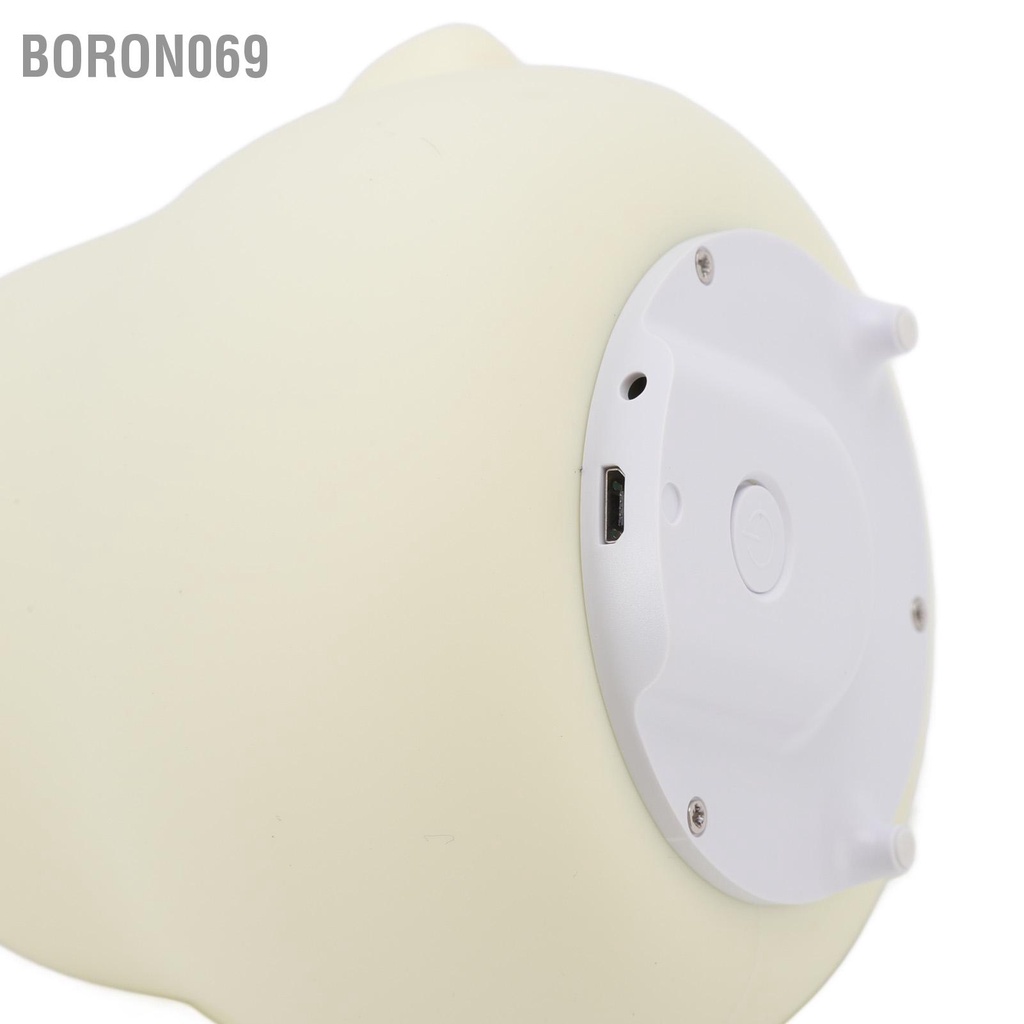 Đèn ngủ LED Sáng tạo Hình con gà USB Sạc cho Trẻ em dễ thương với cảm biến ứng Boron069